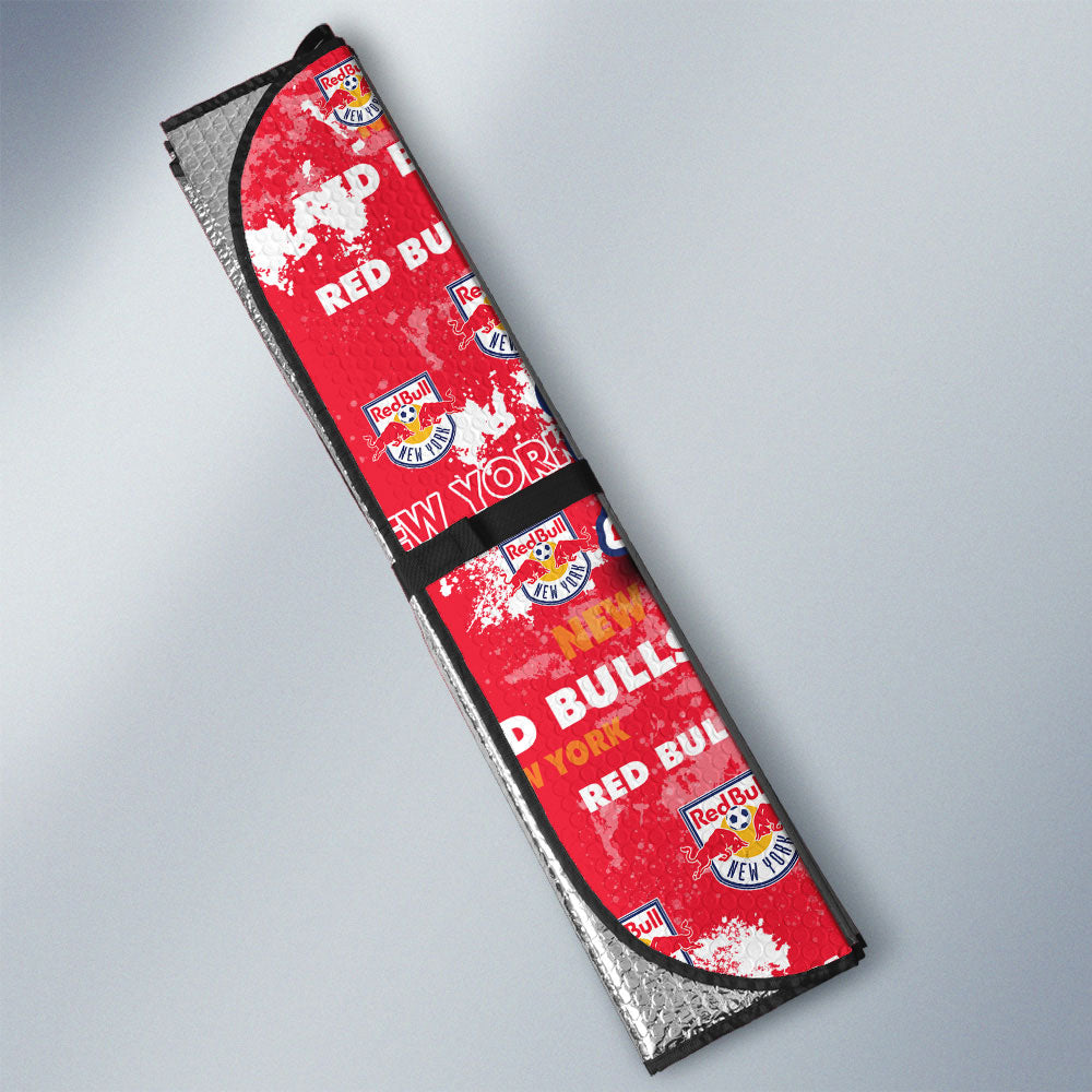 New York Red Bulls Car Sunshade Custom Car Accessories - Gearcarcover - 3