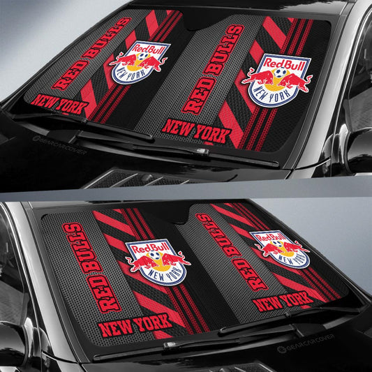 New York Red Bulls Car Sunshade Custom Car Accessories - Gearcarcover - 2