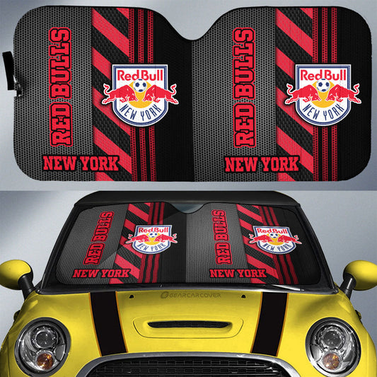 New York Red Bulls Car Sunshade Custom Car Accessories - Gearcarcover - 1