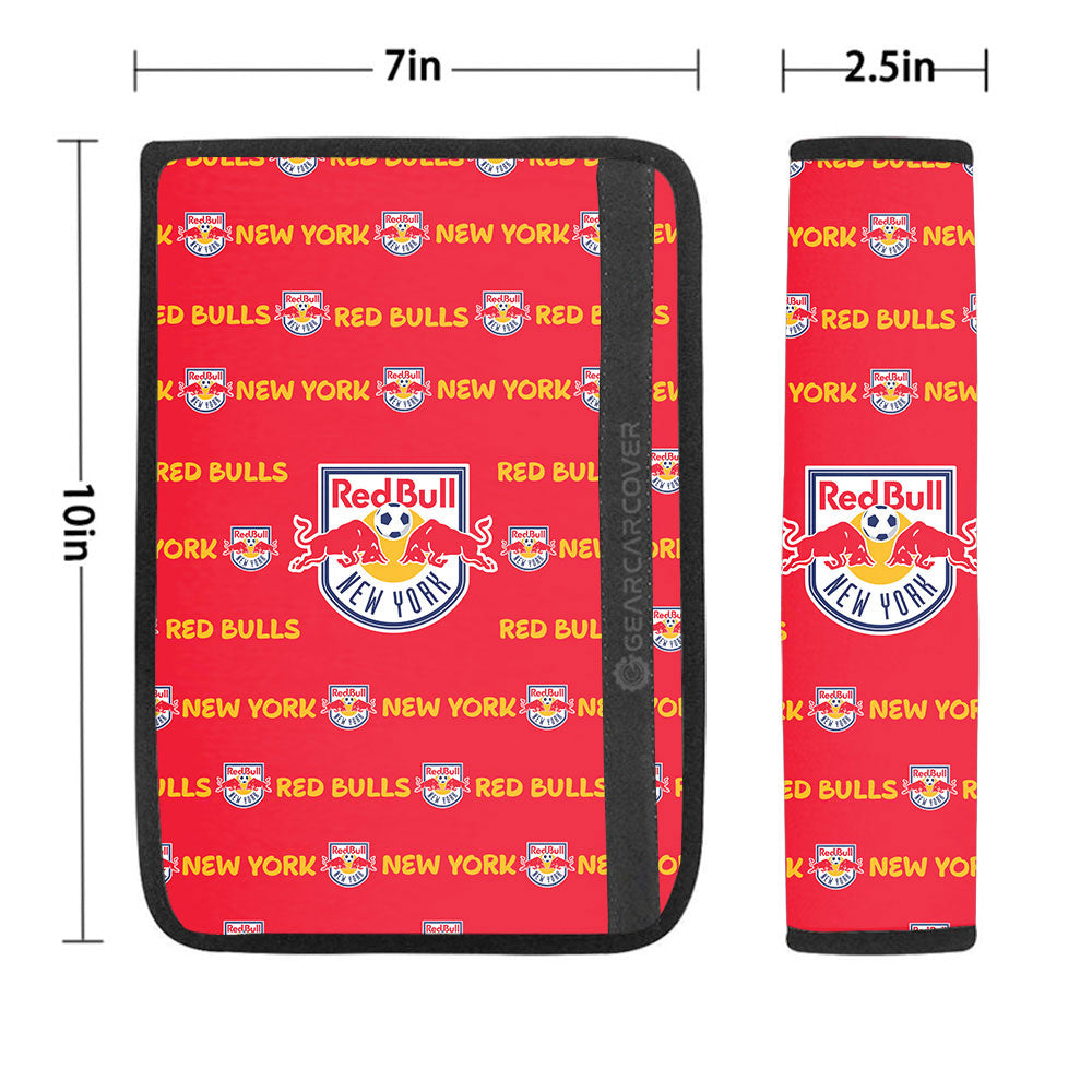 New York Red Bulls Seat Belt Covers Sporty Team Collection - Gearcarcover - 1