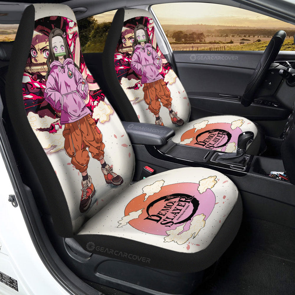 Nezuko Kamado Car Seat Covers Anime Collection - Gearcarcover - 2