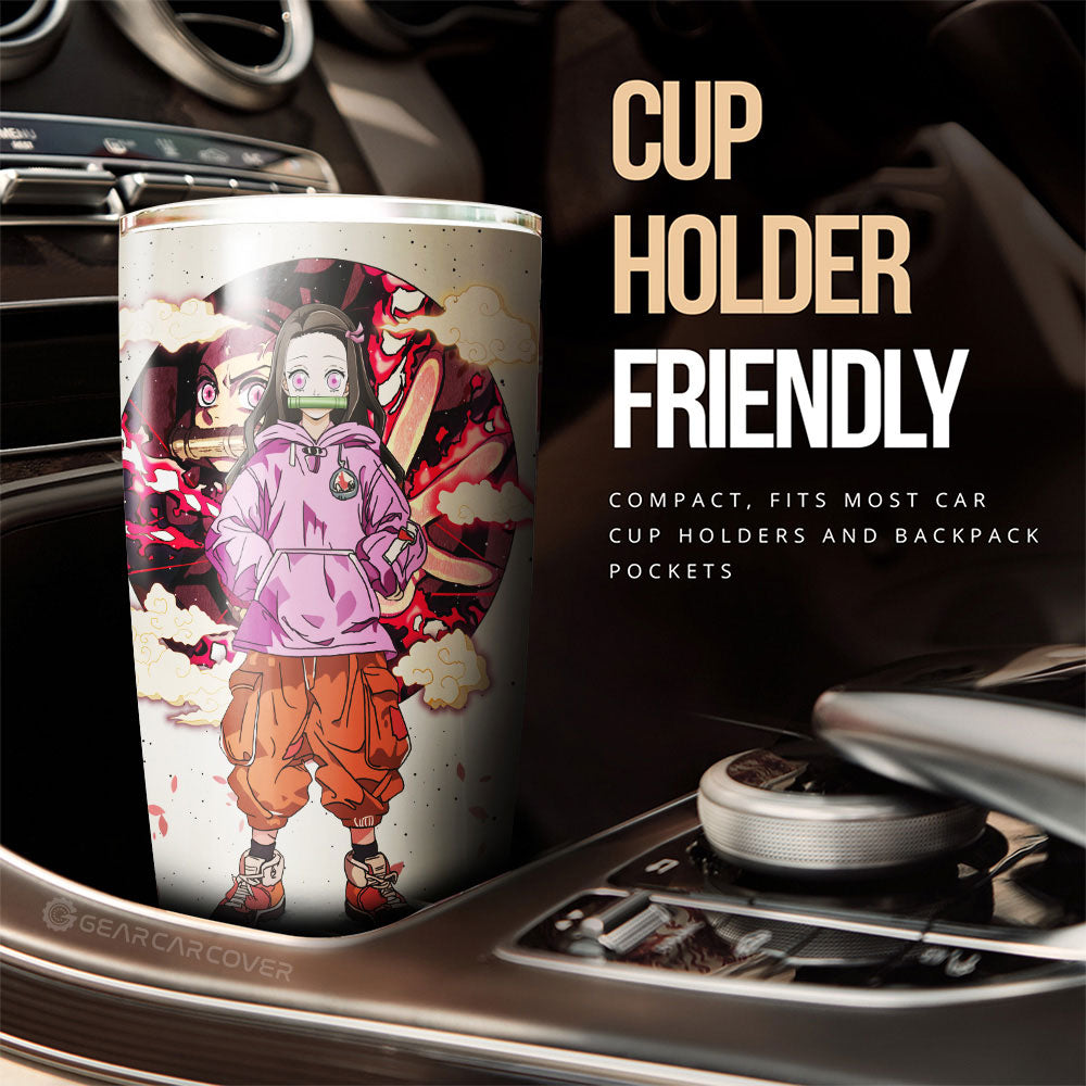 Nezuko Kamado Tumbler Cup Anime Collection - Gearcarcover - 3