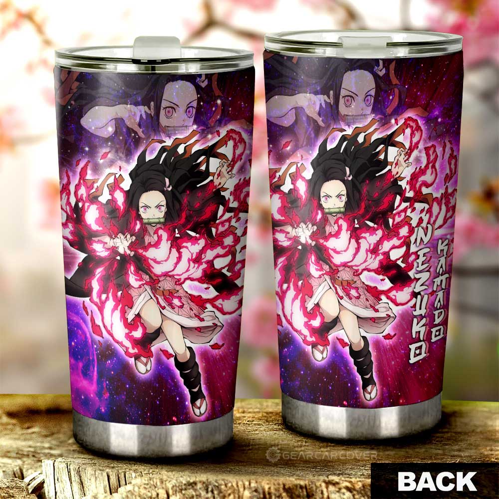 Nezuko Kamado Tumbler Cup Custom Characters Car Accessories - Gearcarcover - 2