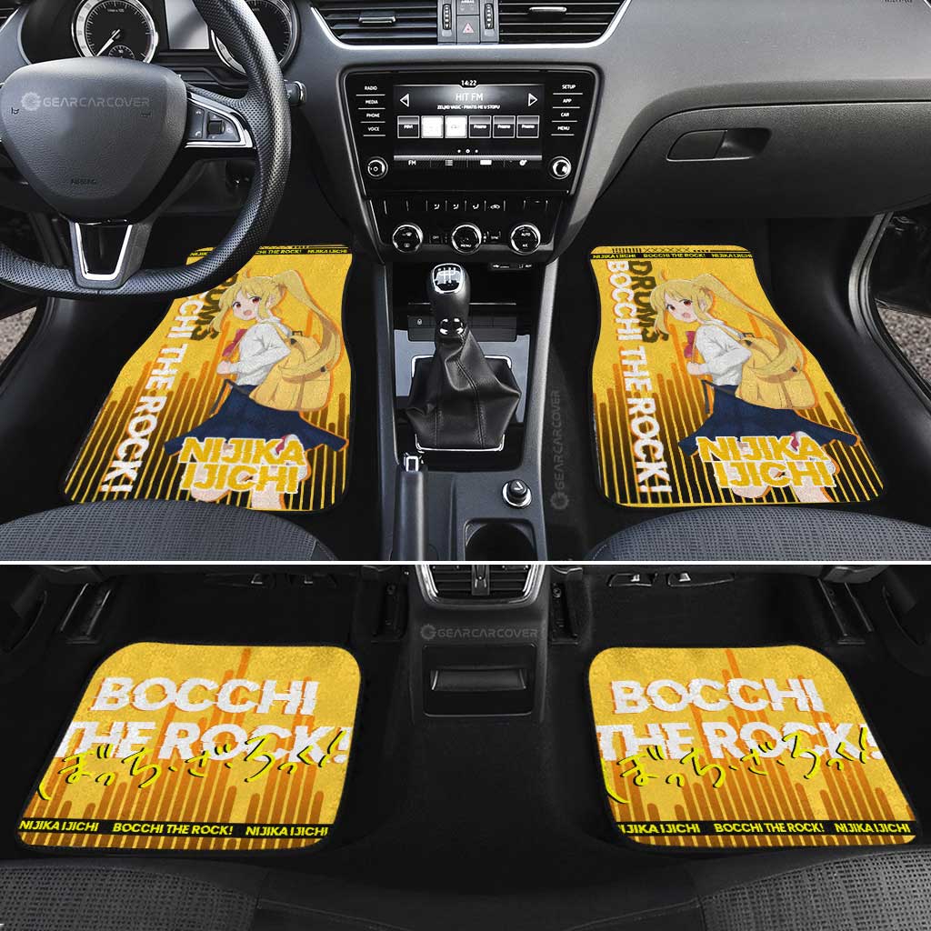 Nijika Ijichi Car Floor Mats Custom Car Accessories - Gearcarcover - 2