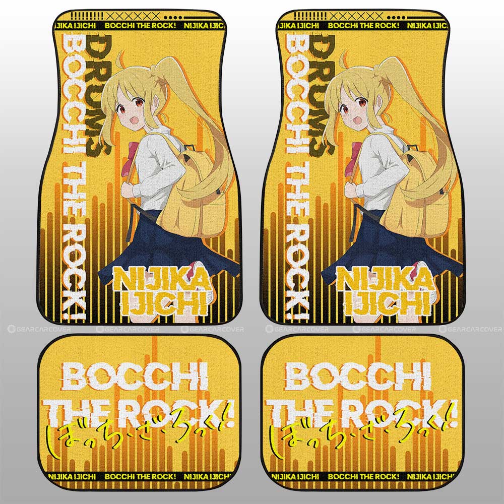 Nijika Ijichi Car Floor Mats Custom Car Accessories - Gearcarcover - 1