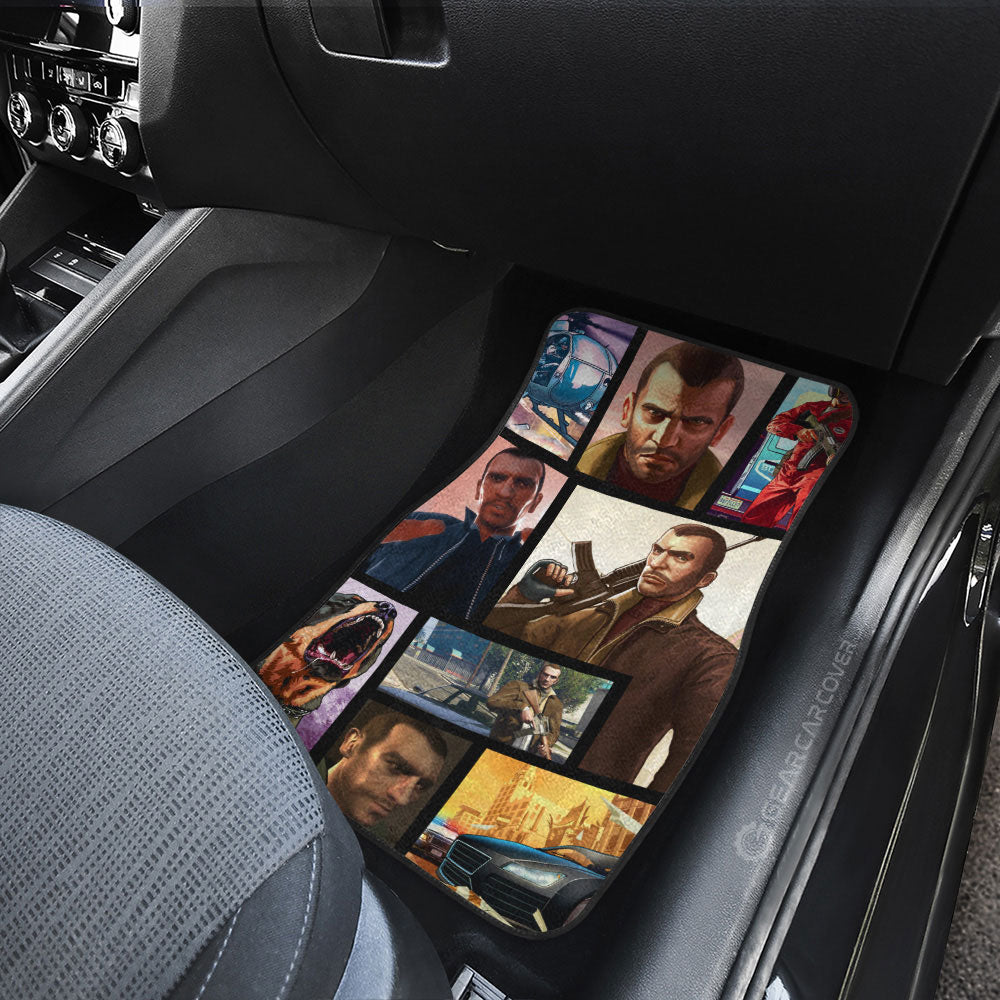 Niko Bellic Car Floor Mats Custom Car Accessories - Gearcarcover - 3