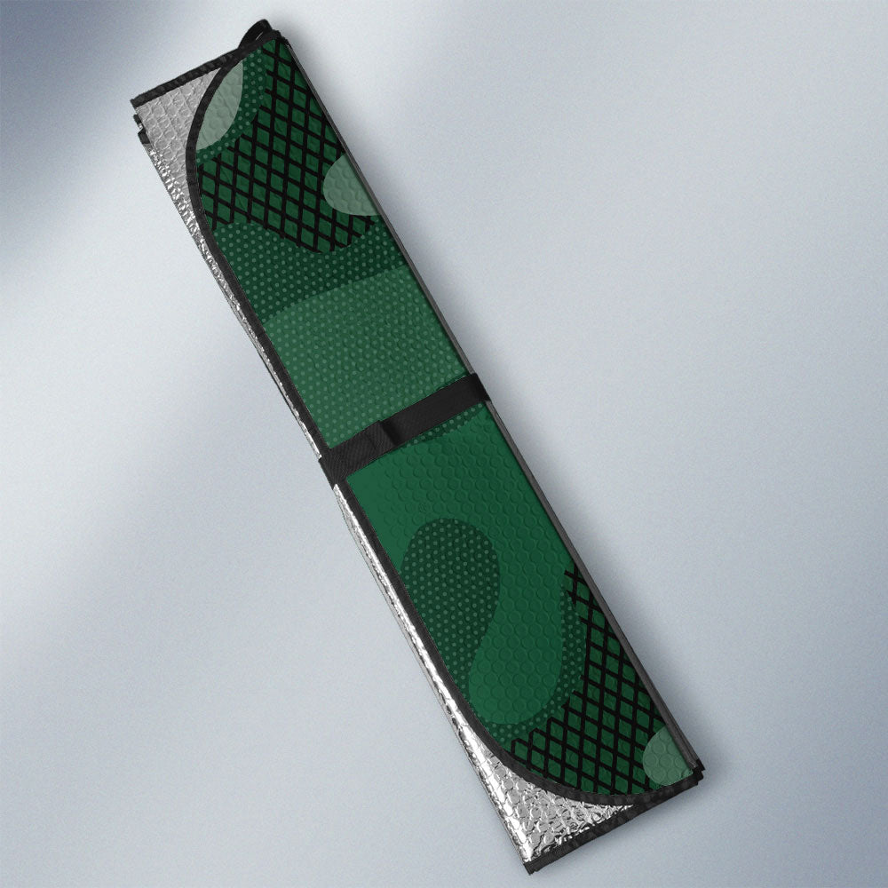 Oakland Athletics Car Sunshade Skull Theme Collection - Gearcarcover - 3