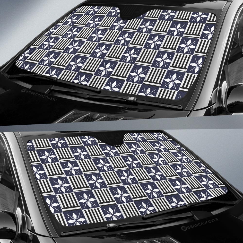 Obanai Iguro Car Sunshade Custom Anime Car Accessories - Gearcarcover - 2