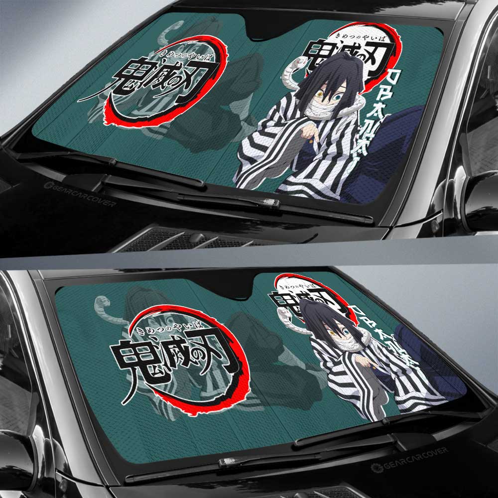 Obanai Iguro Car Sunshade Custom Demon Slayer Anime Car Accessories - Gearcarcover - 2