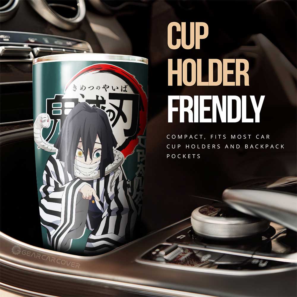 Obanai Iguro Tumbler Cup Custom Car Accessories - Gearcarcover - 3