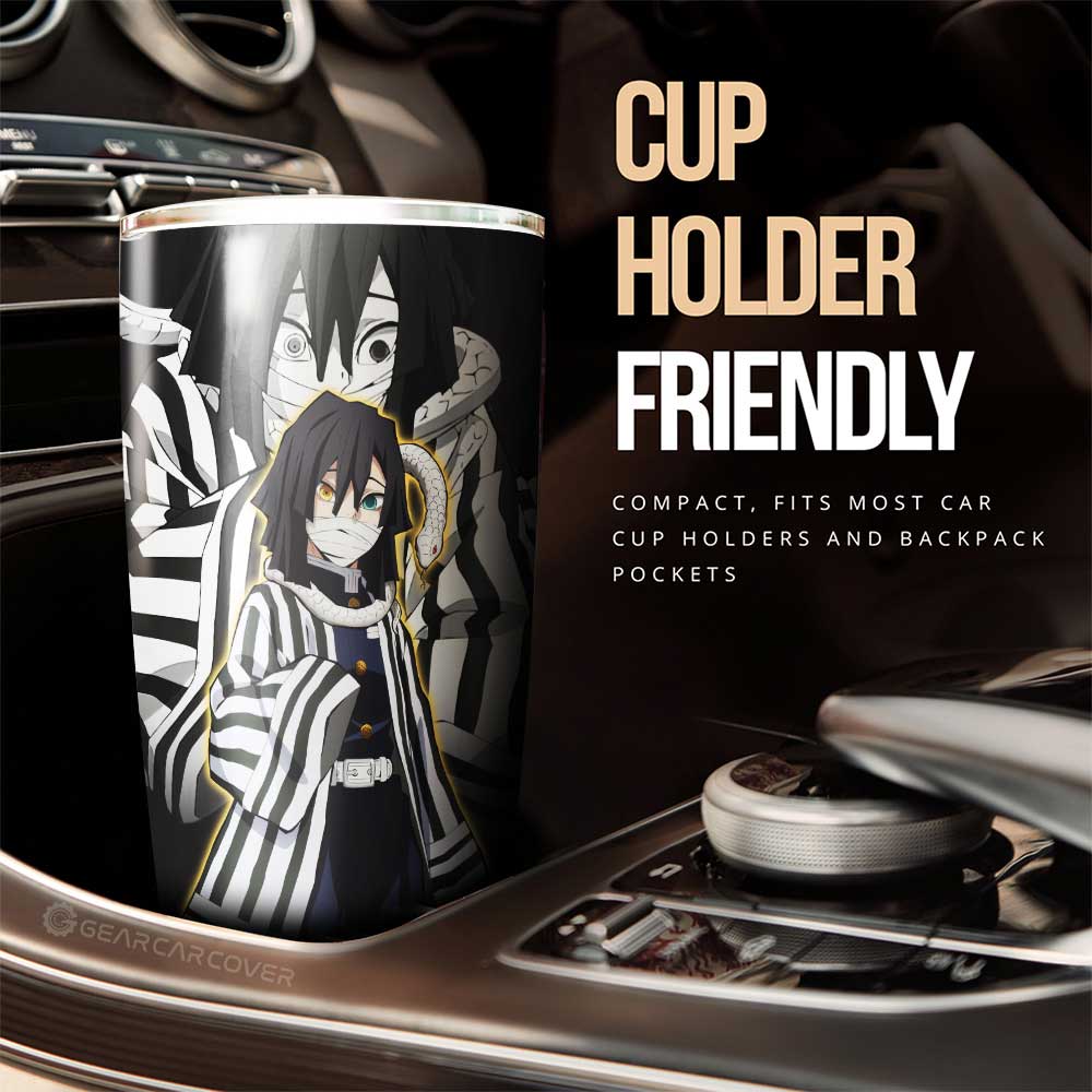 Obanai Iguro Tumbler Cup Custom Car Accessories - Gearcarcover - 3