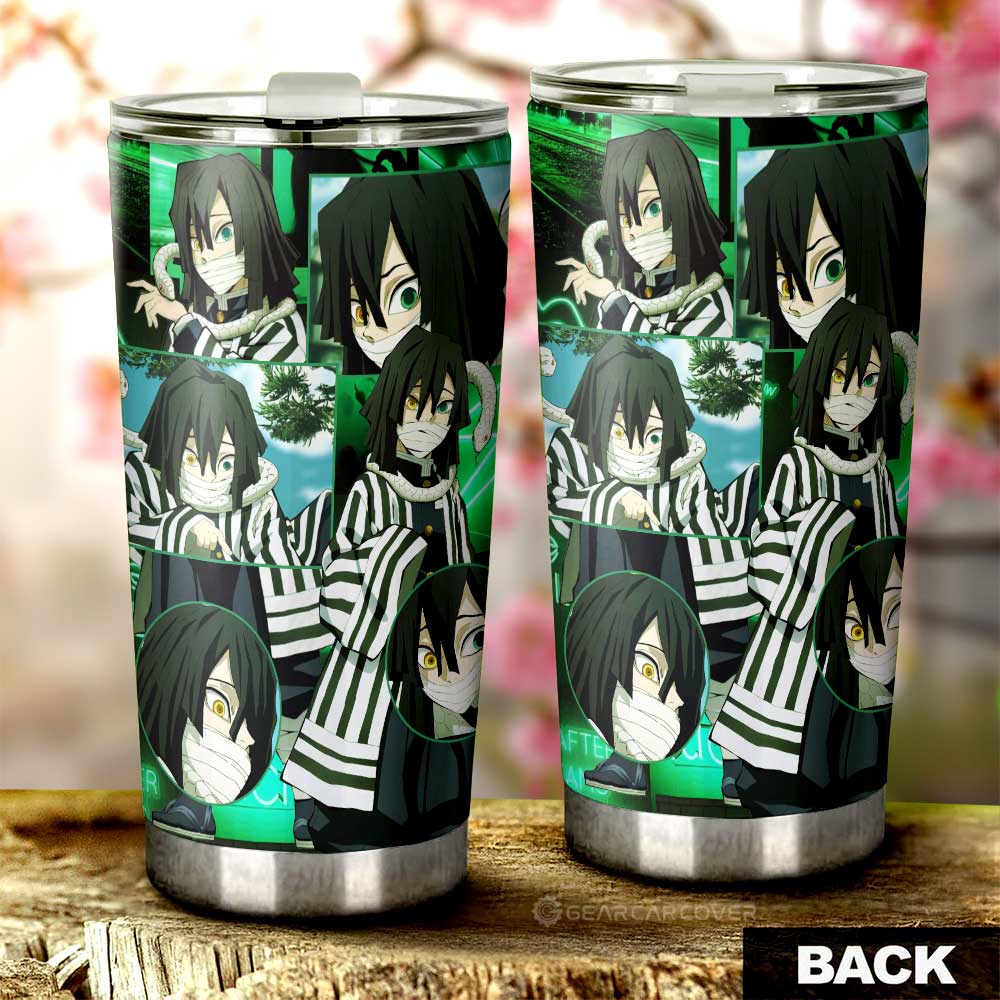 Obanai Iguro Tumbler Cup Custom - Gearcarcover - 3