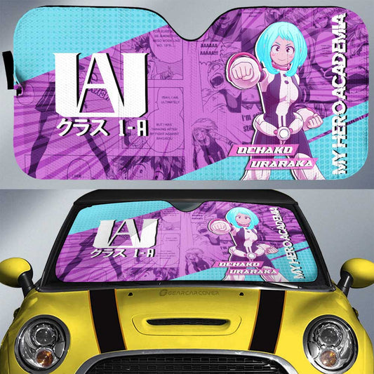Ochako Uraraka Car Sunshade Custom Car Interior Accessories - Gearcarcover - 1