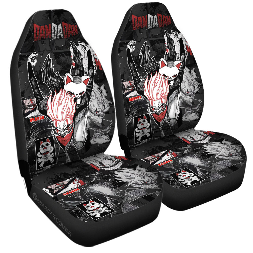 Okarun Turbo Granny Form Car Seat Covers Custom Car Accessories - Gearcarcover - 3