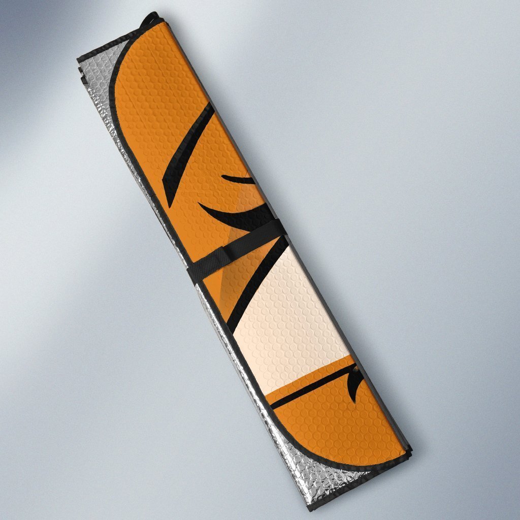 Orange Glam Car Eyes Sun Shade Custom Cute Eyes Car Accessories - Gearcarcover - 3