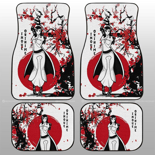 Orihime Inoue Car Floor Mats Custom Japan Style Bleach Car Interior Accessories - Gearcarcover - 2
