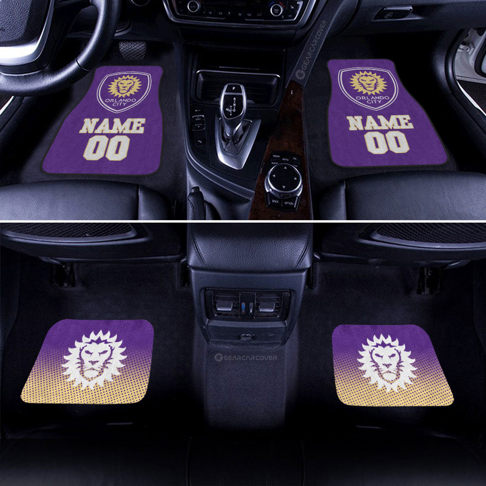 Orlando City SC Car Floor Mats Sporty Team Collection - Gearcarcover - 2