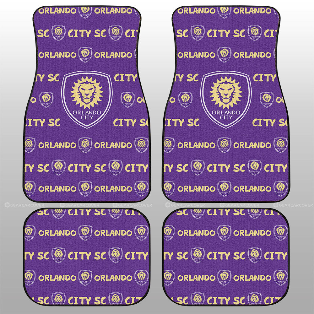 Orlando City SC Car Floor Mats Sporty Team Collection - Gearcarcover - 1