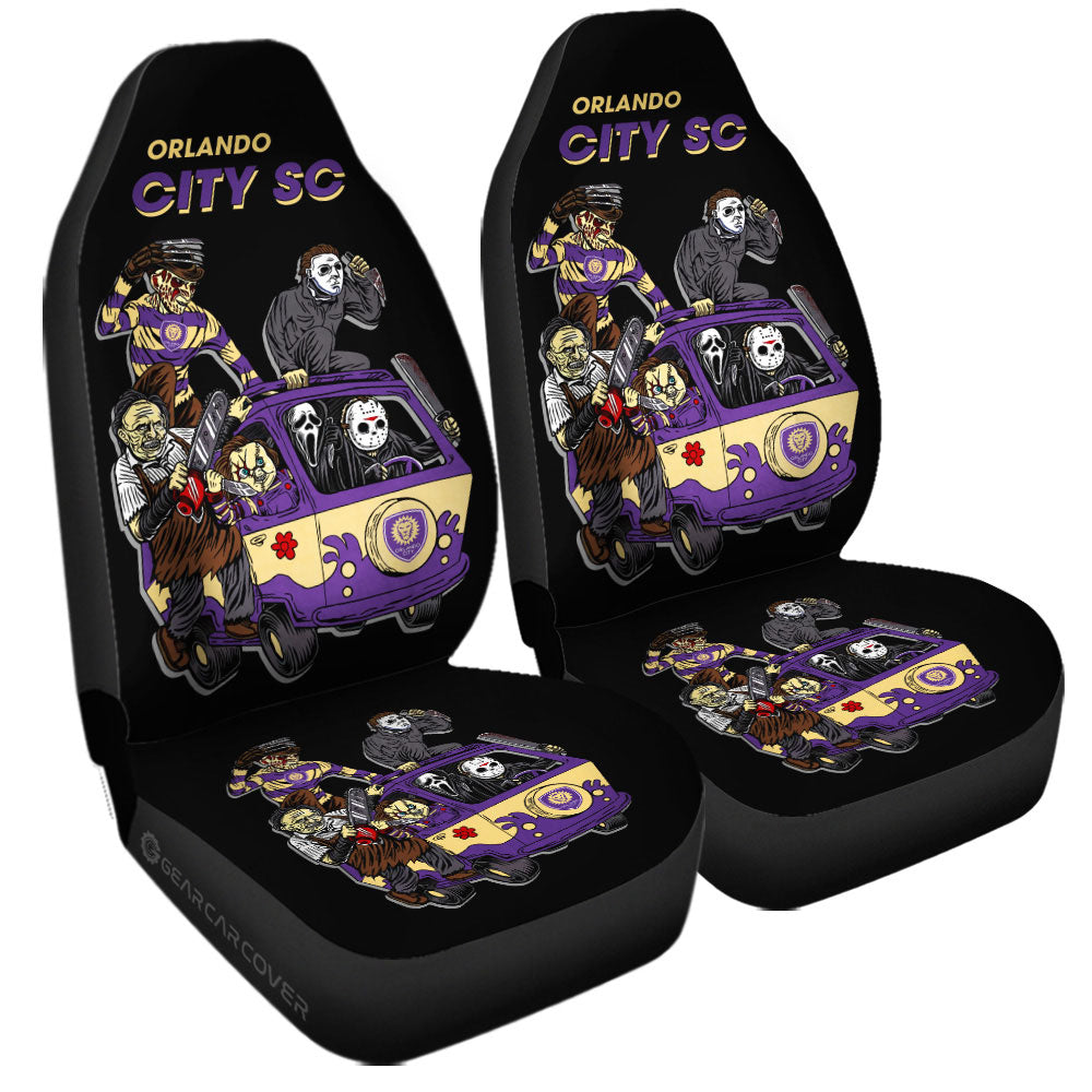 Orlando City SC Car Seat Covers Custom Car Accessories - Gearcarcover - 3