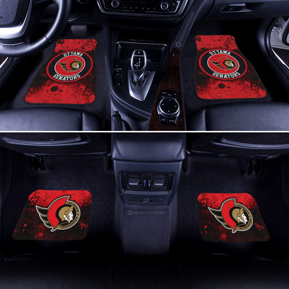 Ottawa Senators Car Floor Mats Custom Car Accessories - Gearcarcover - 2