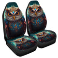 Owl Colorful Car Seat Covers Custom Car Accessories - Gearcarcover - 3