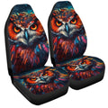 Owl Colorful Car Seat Covers Custom Car Accessories - Gearcarcover - 3