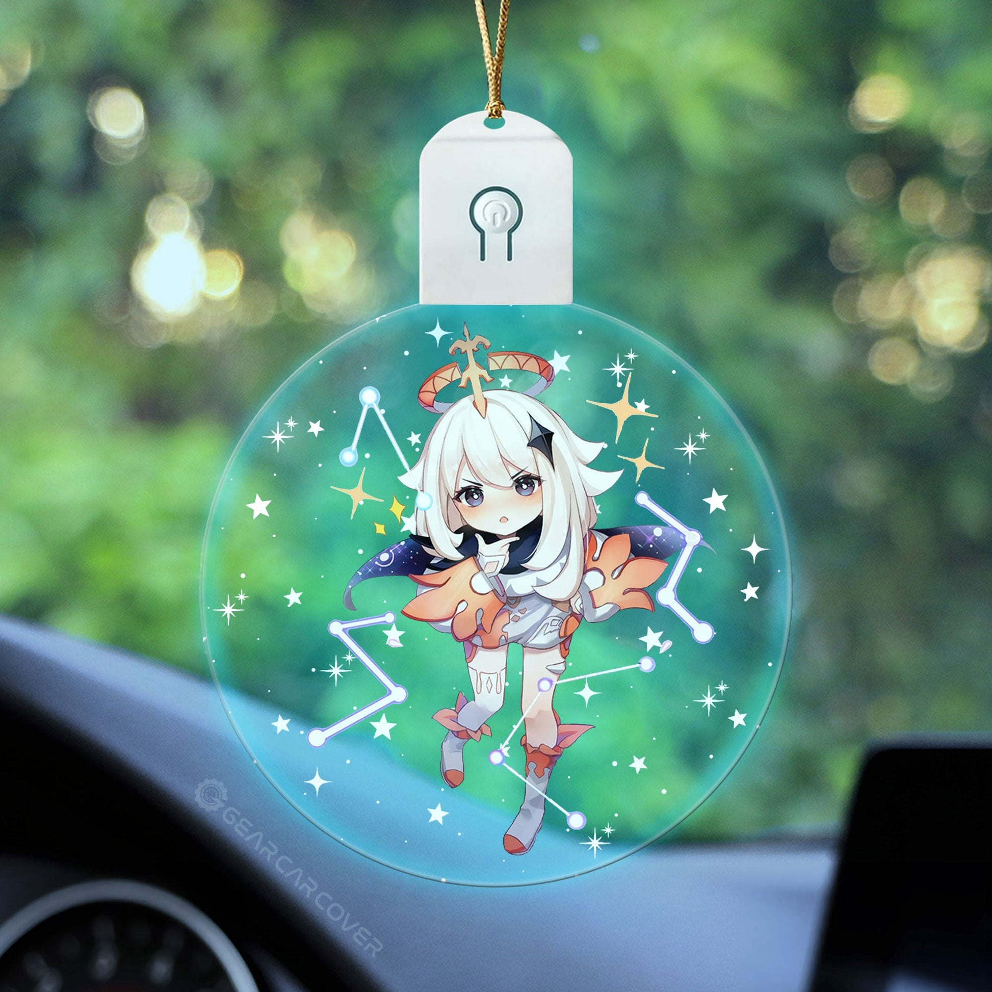 Paimon Led Ornament Custom Car Decorations - Gearcarcover - 2
