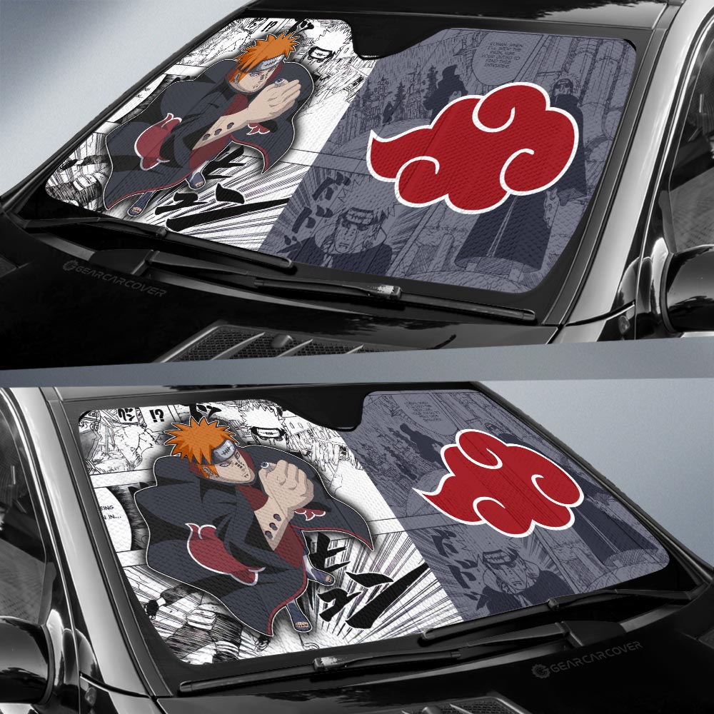 Pain Car Sunshade Custom Mix Manga Car Accessories - Gearcarcover - 2