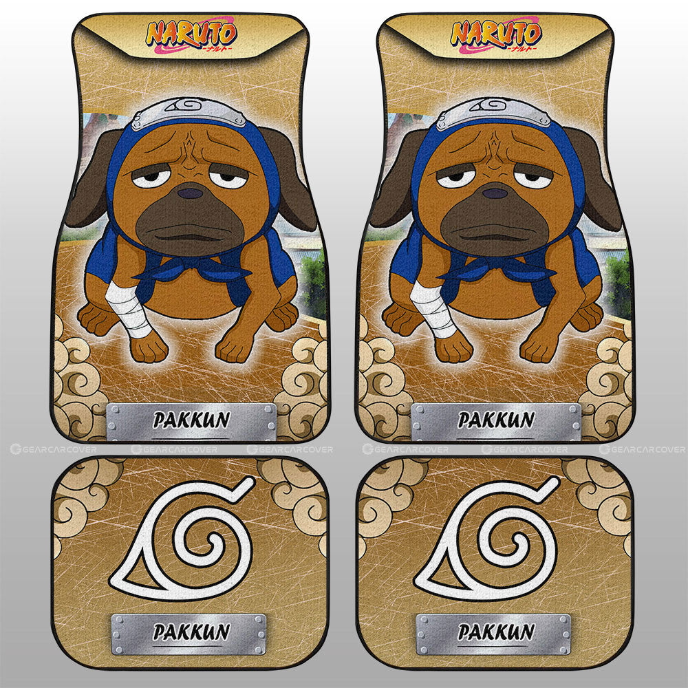 Pakkun Car Floor Mats Custom Anime Car Accessories - Gearcarcover - 1