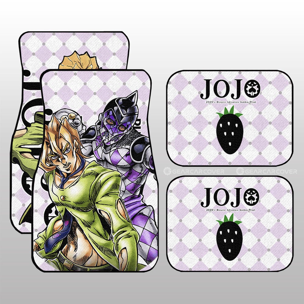 Pannacotta Fugo Car Floor Mats Custom -Bizarre-Adventure - Gearcarcover - 2