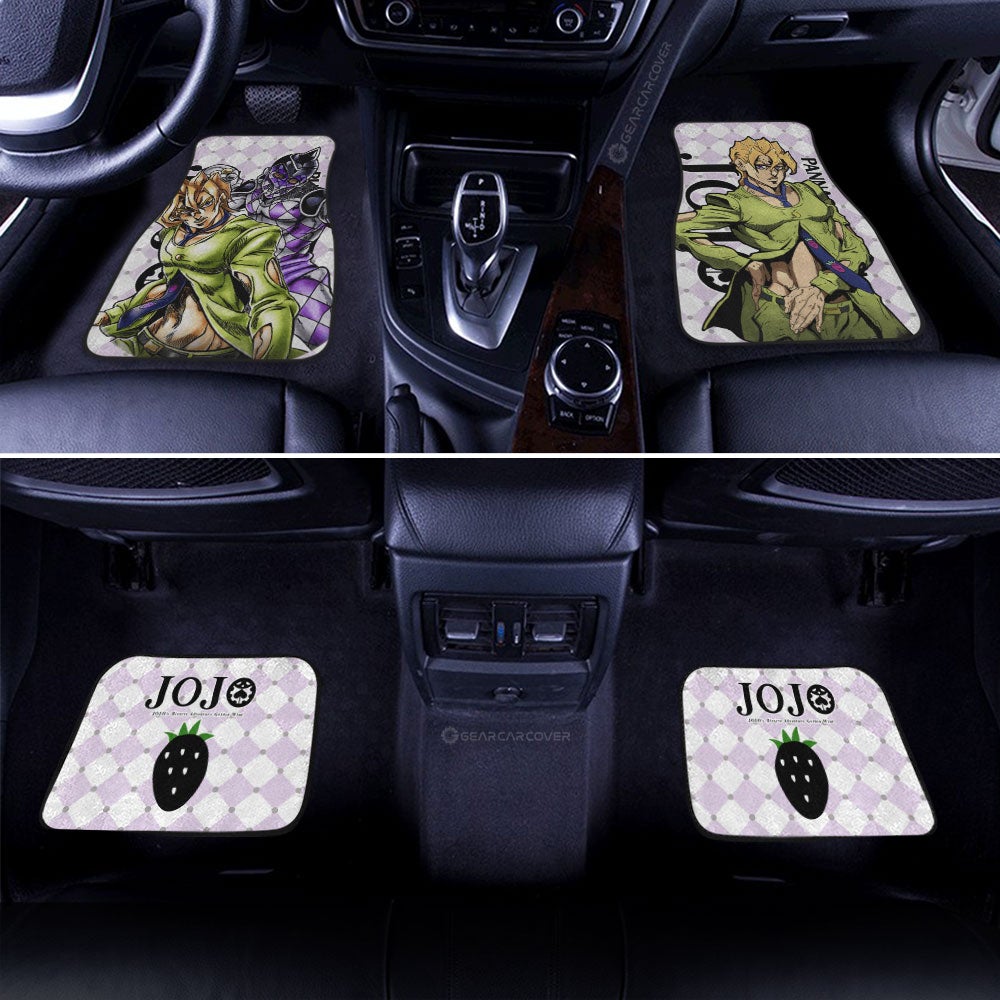 Pannacotta Fugo Car Floor Mats Custom -Bizarre-Adventure - Gearcarcover - 3