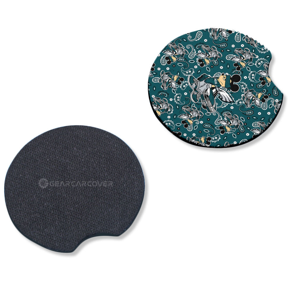 Philadelphia Eagles Car Coaster Set Cartoon Theme Collection - Gearcarcover - 4