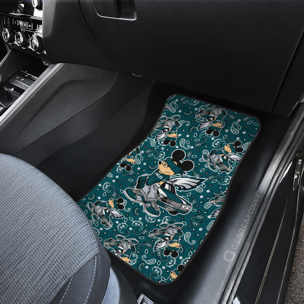 Philadelphia Eagles Car Floor Mats Cartoon Theme Collection - Gearcarcover - 3