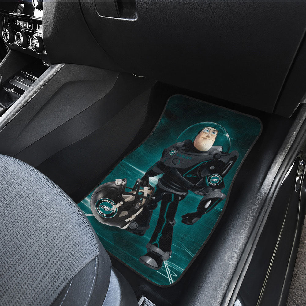 Philadelphia Eagles Car Floor Mats Custom Car Accessories For Fan - Gearcarcover - 3