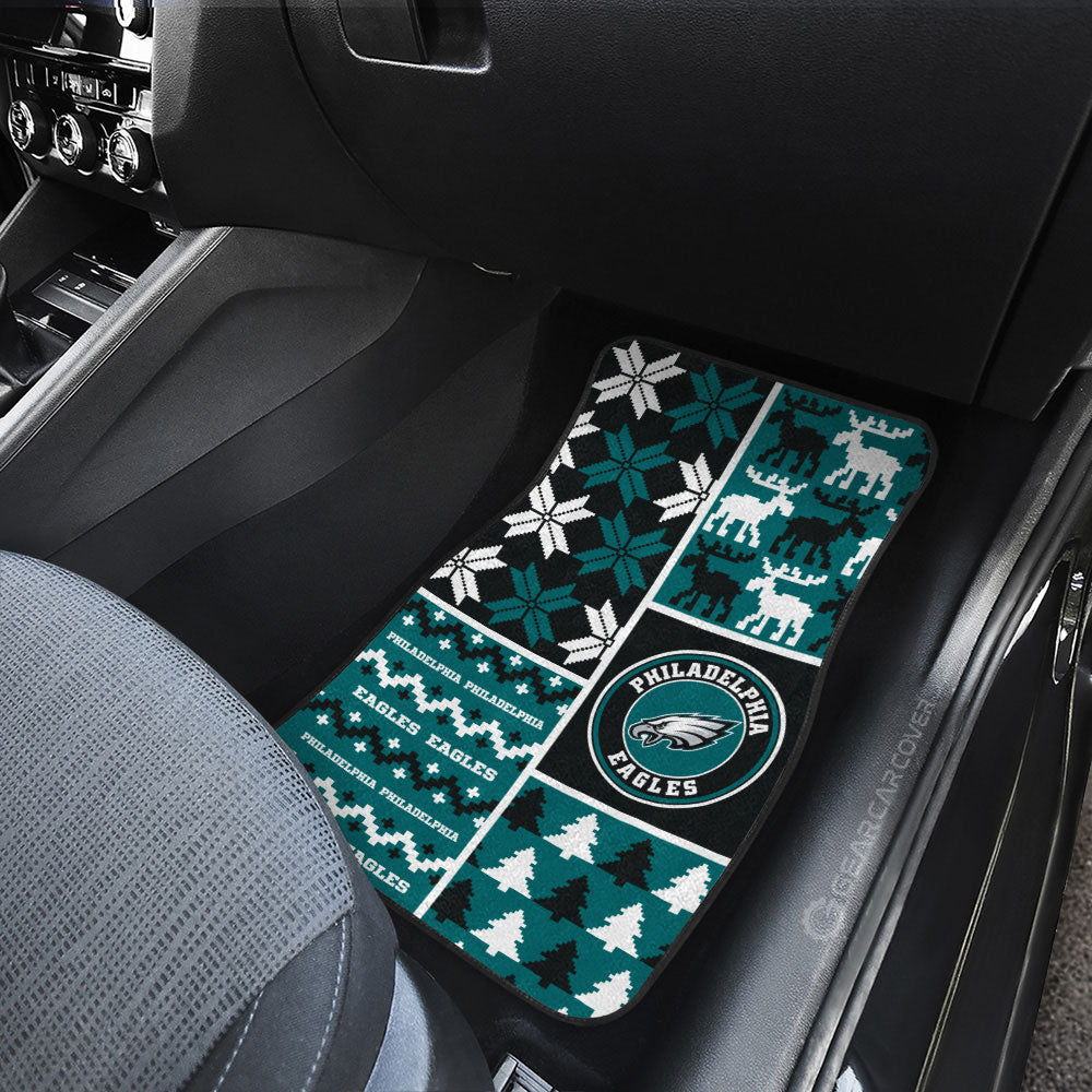 Philadelphia Eagles Car Floor Mats Custom Ugly Style Car Accessories - Gearcarcover - 3