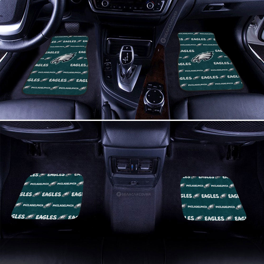 Philadelphia Eagles Car Floor Mats Sporty Team Collection - Gearcarcover - 2