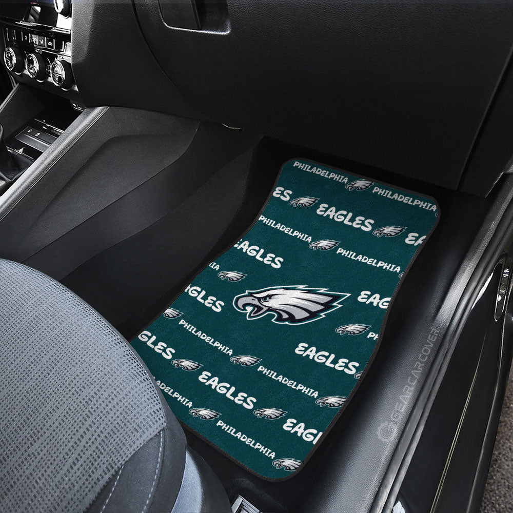 Philadelphia Eagles Car Floor Mats Sporty Team Collection - Gearcarcover - 3