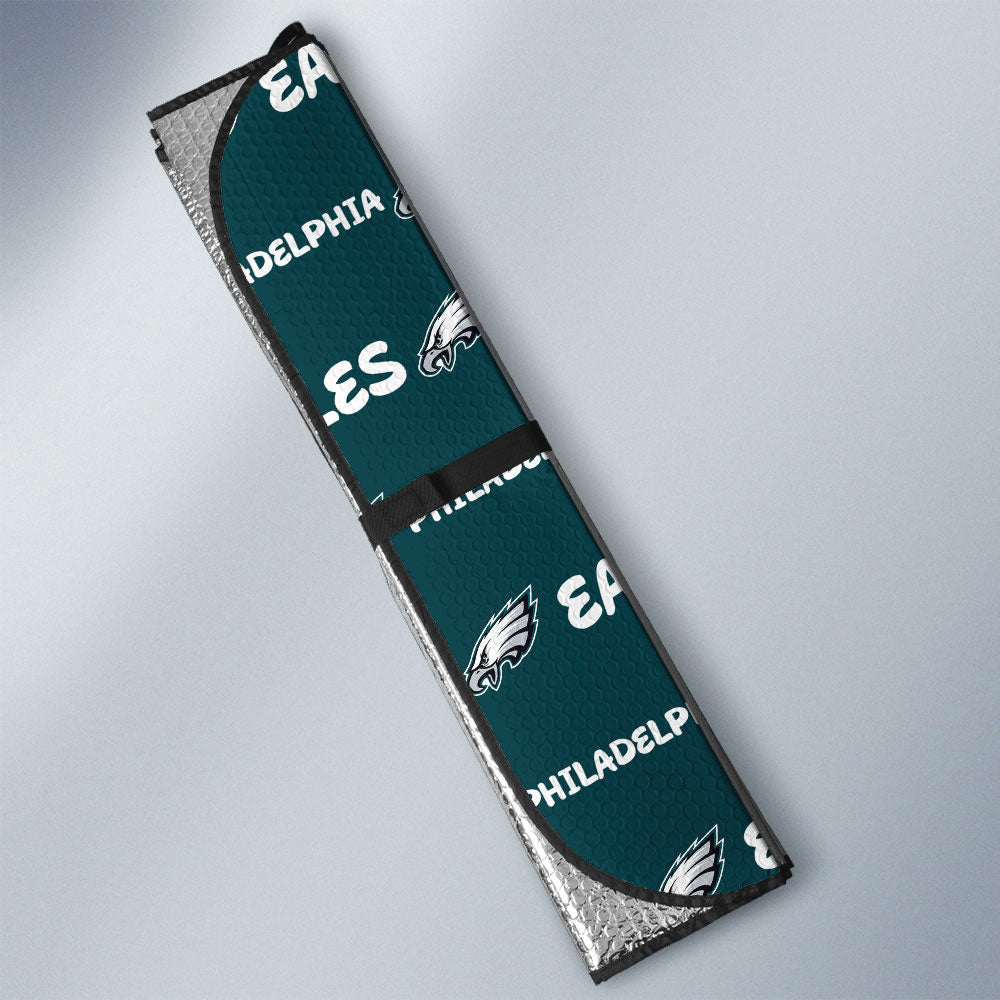 Philadelphia Eagles Car Sunshade Sporty Team Collection - Gearcarcover - 3