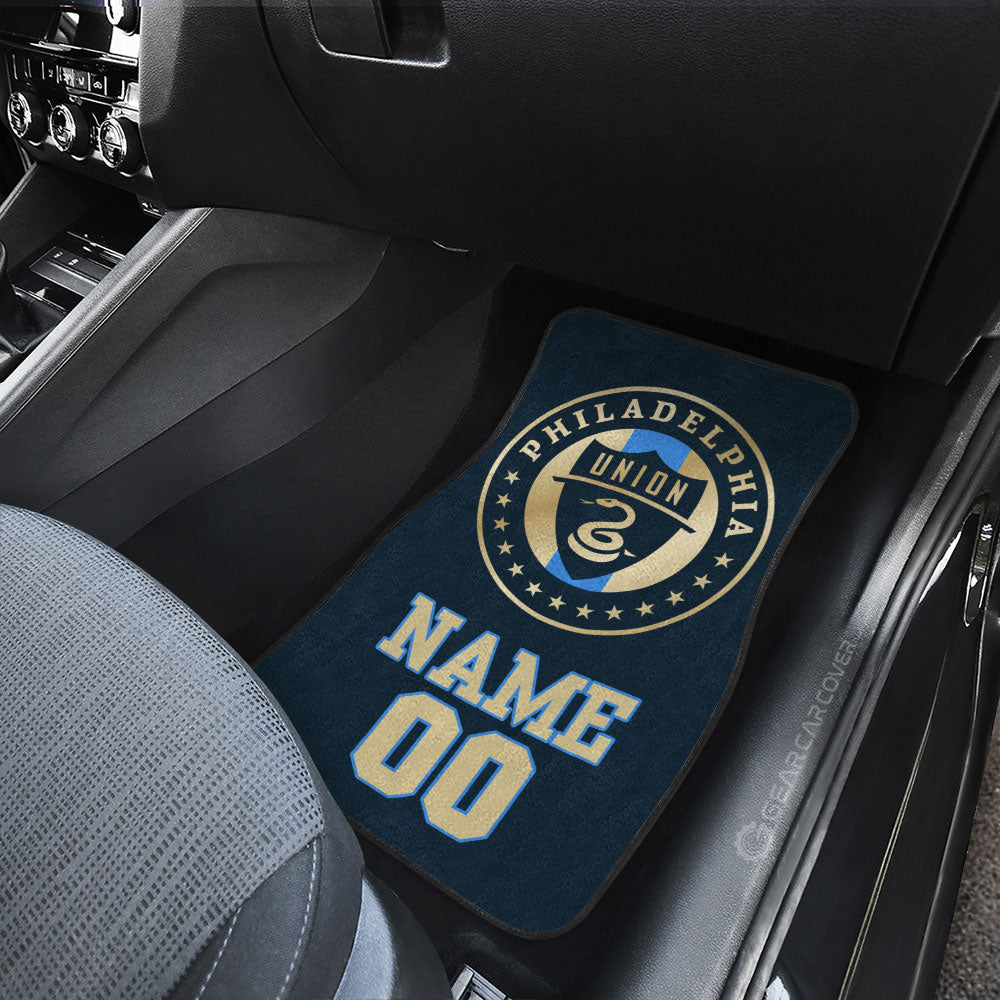 Philadelphia Union Car Floor Mats Sporty Team Collection - Gearcarcover - 3