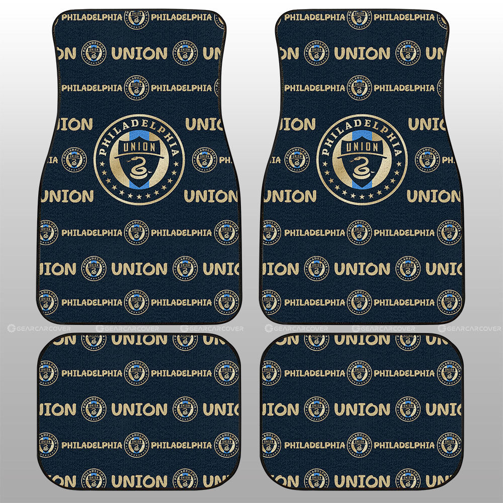 Philadelphia Union Car Floor Mats Sporty Team Collection - Gearcarcover - 1
