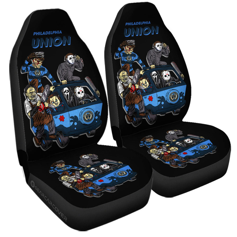 Philadelphia Union Car Seat Covers Custom Car Accessories - Gearcarcover - 3