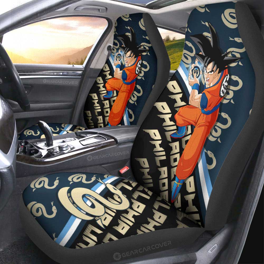 Philadelphia Union Car Seat Covers Goku Car Accessories For Fans - Gearcarcover - 2