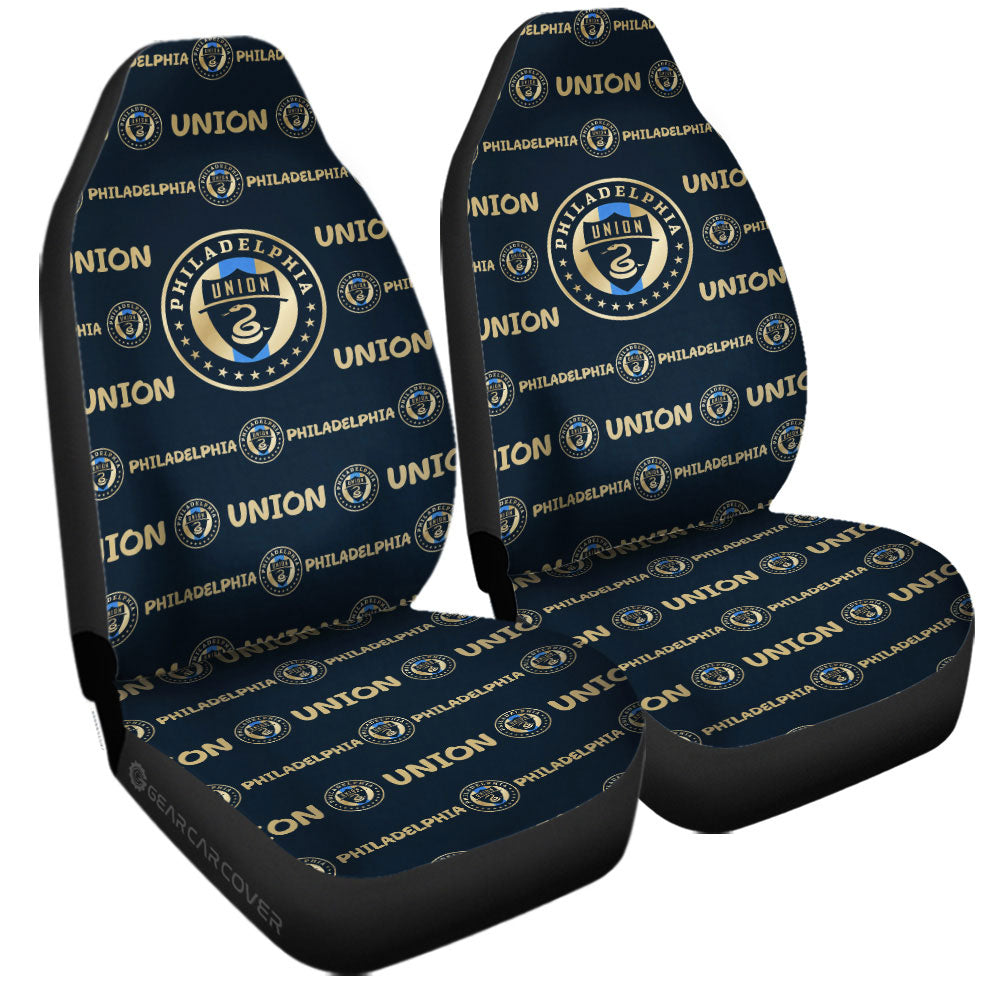 Philadelphia Union Car Seat Covers Sporty Team Collection - Gearcarcover - 3