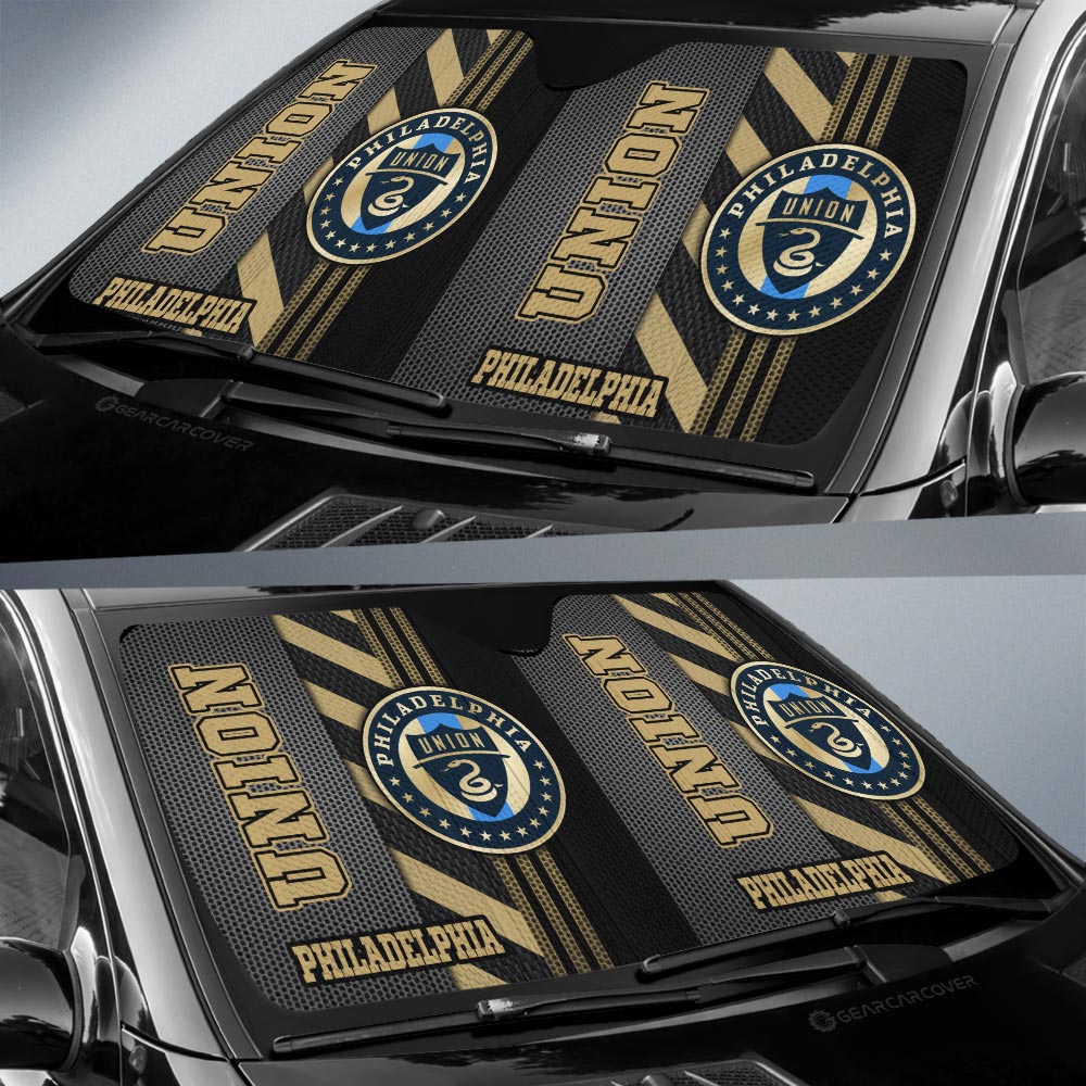 Philadelphia Union Car Sunshade Custom Car Accessories - Gearcarcover - 2
