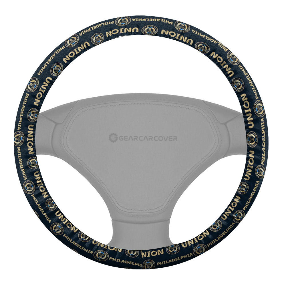 Philadelphia Union Steering Wheel Cover Sporty Team Collection - Gearcarcover - 2