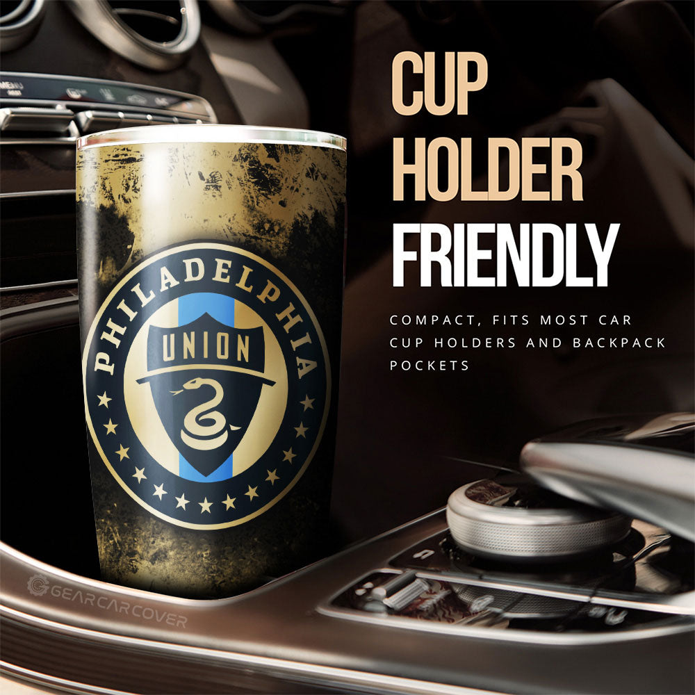 Philadelphia Union Tumbler Cup Custom Car Accessories - Gearcarcover - 3