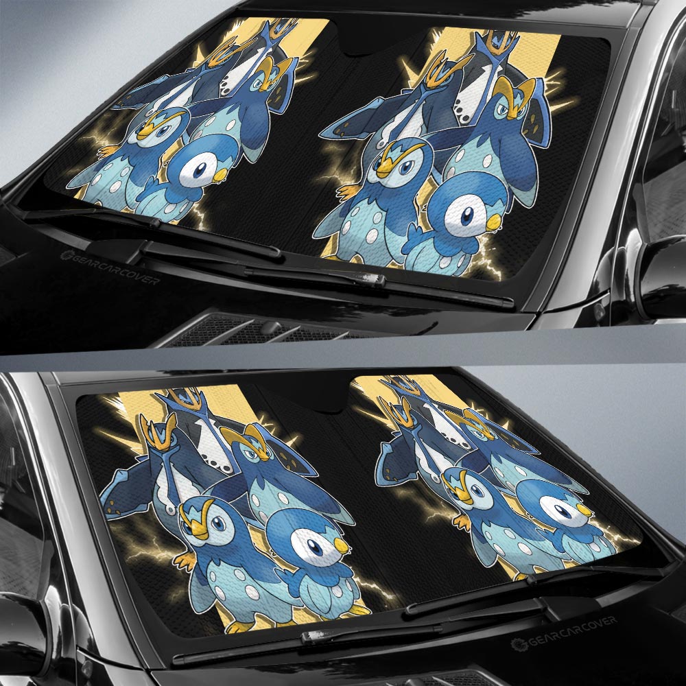 Piplup Car Sunshade Custom Car Accessories For Fans - Gearcarcover - 2