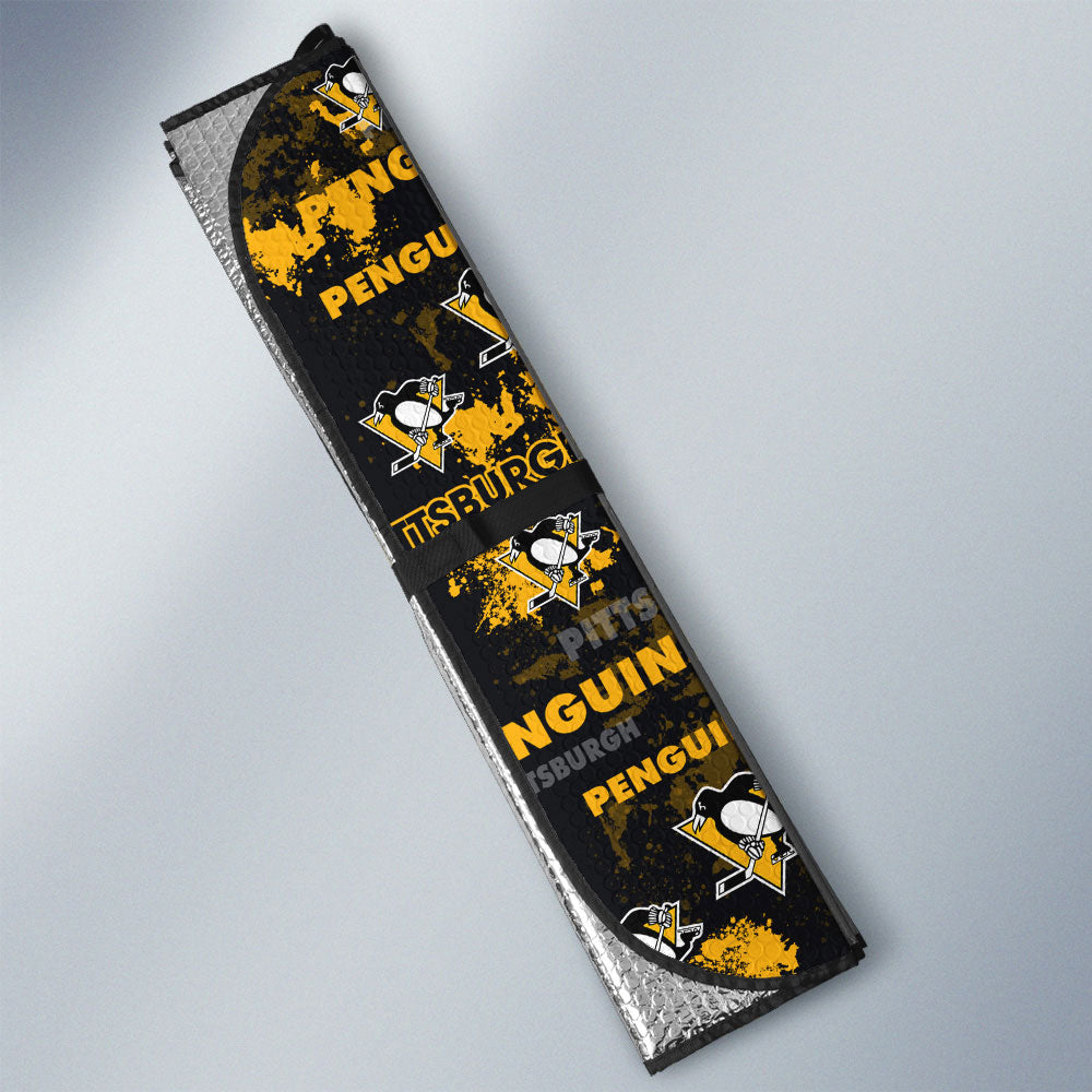 Pittsburgh Penguins Car Sunshade Custom Car Accessories - Gearcarcover - 3