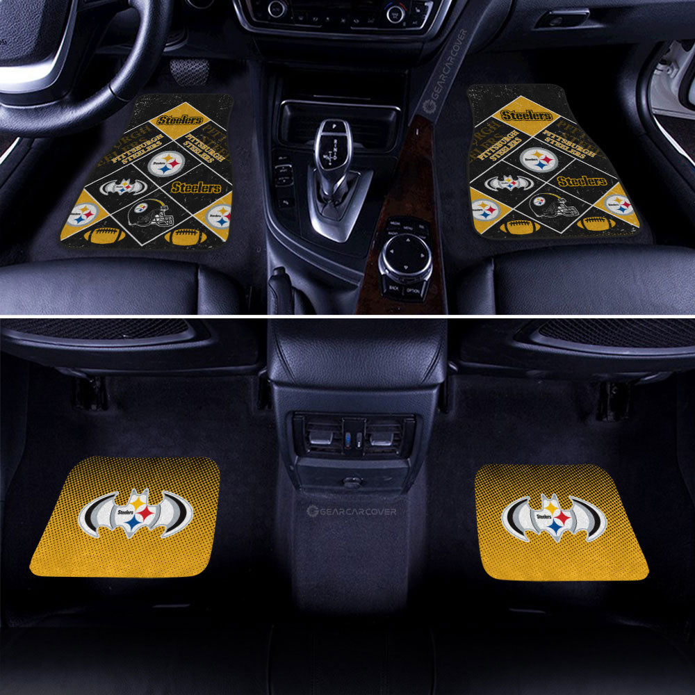 Pittsburgh Steelers Car Floor Mats Sporty Team Collection - Gearcarcover - 2
