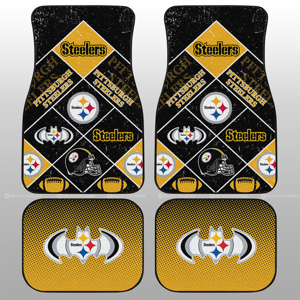 Pittsburgh Steelers Car Floor Mats Sporty Team Collection - Gearcarcover - 1